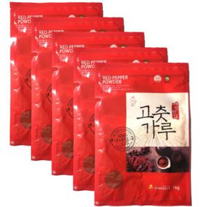 2025년 국산 예천 태양초 고춧가루 보통맛 5kg
