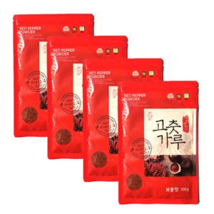 2025년 국산 예천 태양초 고춧가루 보통맛 500g 4봉