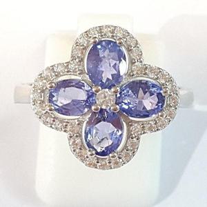 [블루케이] 탄자나이트 원석반지240328-03탄생석작품