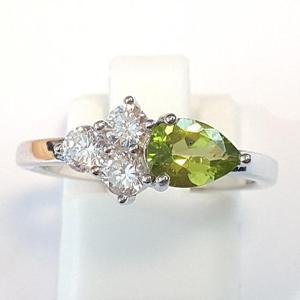 [블루케이] 하이퀄 페리도트 원석반지240327-09탄생석