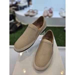 [허시파피]여성 펀칭 광폭 컴포트  캐주얼 슬립온   No 3FQ455