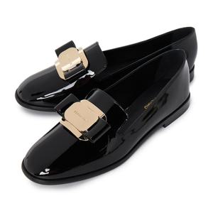 페라가모 바라보우 여성 로퍼 ZAMIRA NERO 0768944 (발볼 C)