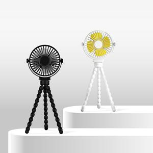 유니영 UNO2000 저소음 360도회전 유모차 문어발 선풍기 2000mAh