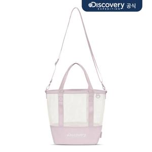 [디스커버리] 메쉬 미니 토트 크로스백 (L/PINK)  DXTG3074N-PKL