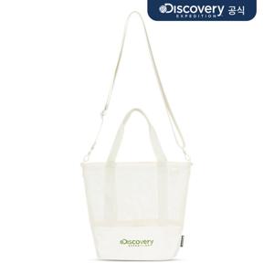 [디스커버리] 메쉬 미니 토트 크로스백 (IVORY)  DXTG3074N-IVS