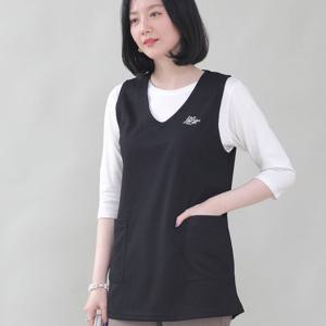 애비뉴투지 엄마옷 송송 얇은 브이 핫픽스 보석 조끼 V03443