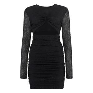 필라소피 디 로렌조 세라피니 숏 원피스 A04585734 0555 BLACK