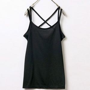 중년 임부복 NB0025M305 빅사이즈 큰옷 크로스끈나시