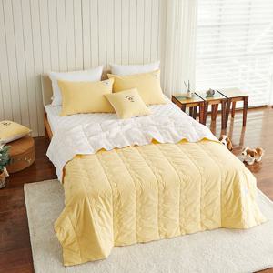 [헤지스홈]모달리플 멜론 옐로우[3온스] 퀼트이불 싱글