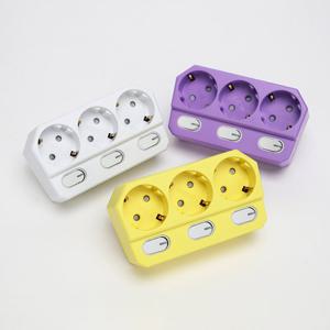 더좋은 회전형 멀티탭 3구 개별 스위치 콘센트