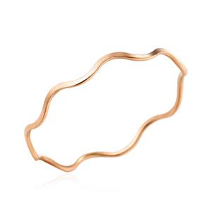 [비앤비골드] 14K 각진 레이어드 웨이브링 반지 RSS24866