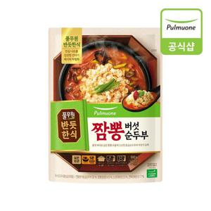 [풀무원] [반듯한식]짬뽕버섯순두부_실온_500g