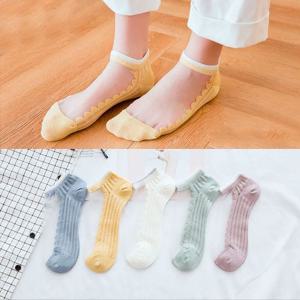 블링블링 성인 여성시스루양말 쿨망사레이스 5개세트