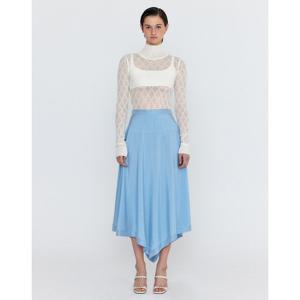 라움 여성  EENK 아이보리 짜임패턴 니트 CWSW3E772IV