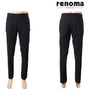 [레노마캐주얼]SS 레노마 봄여름 촉감이 좋은 다크네이비 스판 슬랙스바지 RQAISP72ADG
