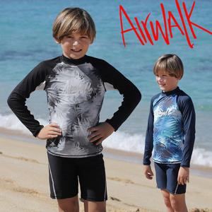 [에어워크]에어워크서프 남아동래쉬가드세트2피스+수모 YAWe1856