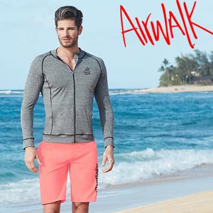 [에어워크]에어워크서프 남성래쉬가드세트(집업+트렁크)YAWe5028