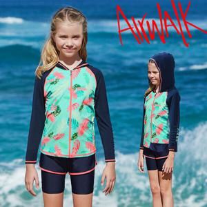 [에어워크][에어워크서프]여아동래쉬가드세트2피스 YAWe0646 /아