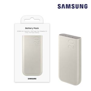 삼성 정품 초고속충전 45W 보조배터리 20000mAh 아이폰 EB-P4520 N
