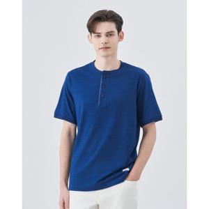 헤지스남성 헨리넥 반팔 티셔츠 HZTS4B442N2