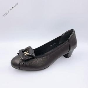 발편한 양가죽 여성정장구두 빅260  swm24030-블랙