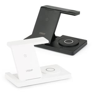 리큅 플립온 접이식 3in1 고속 무선충전기 갤럭시 아이폰 애플워치 LWC-PF01