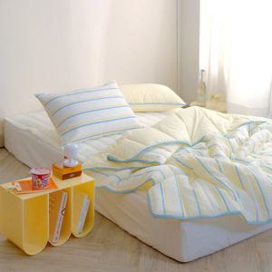 [플로라] 뉴썸머 시어서커 여름 차렵이불 베개세트 Q