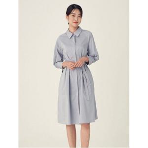 [예쎄](예쎄) 벨티드터크 셔츠형원피스(YV05OP01M)