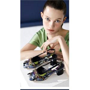 [나인웨스트(슈즈)]체인장식 샌들 NW043K 6종