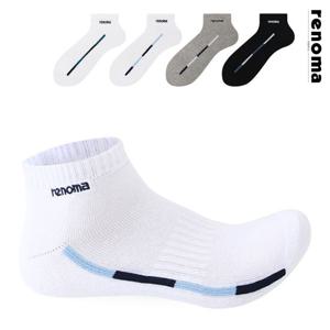 레노마 남성 스포츠 라인 스니커즈 양말 RM8505 12족