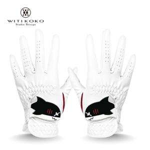 위티코코 베이비샤크 상어 골프 장갑 글러브 여성용 양손 합피