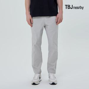 [TBJ]코튼혼방 테이퍼드핏 오비밴딩 팬츠 (T212PT270P)