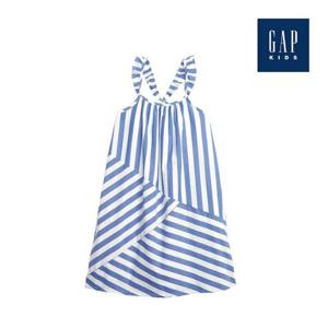 [갭키즈]믹스 스트라이프 프릴 원피스(861625-00-9_LNY)