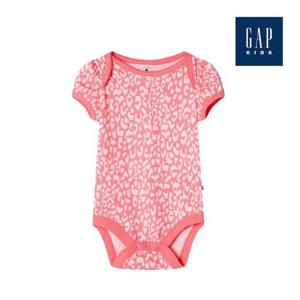 [갭키즈]레오파드 패턴 코튼 바디수트(860038-00-9_CPK)