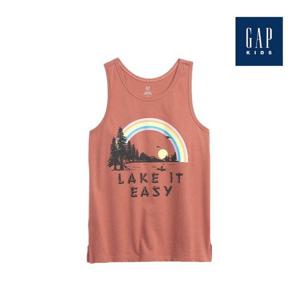 [갭키즈]프린티드 코튼 슬릿 탱크탑(853060-00-9_BI)