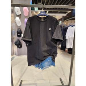 클라이드 엔 FOBTS282U 남여공용 유니 바스키아 와펜 반팔티셔츠