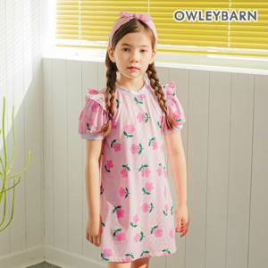 [올리반]올리반 스마일플라워원피스(핑크)