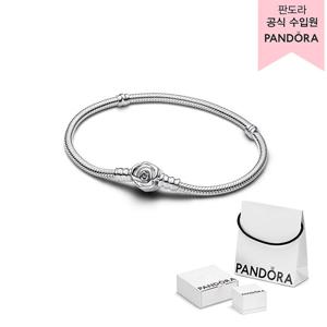 [판도라(주얼리)][백화점 보증서 제공] 모멘츠 로즈 인 블룸 클라습 스네이크 체인_593211C00