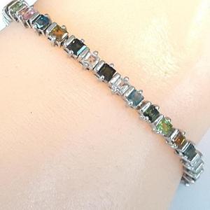 [블루케이] 토르말린토르마린 원석 팔찌240406-09작품