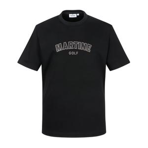 [마틴골프]남성 콜라보 반팔티셔츠 블랙 (QM0EKS21939)