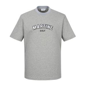 [마틴골프]남성 콜라보 반팔티셔츠 그레이 (QM0EKS21936)