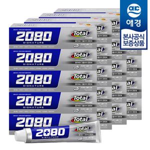 [애경]2080 시그니처 토탈 샤인 치약 150g x20개