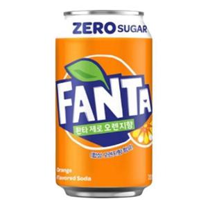 [코카콜라] 환타 오렌지 제로 355ml 24입