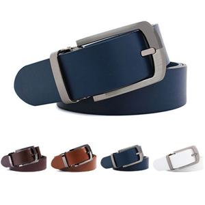 6915 통가죽 고급 남성용 버클벨트 캐주얼 정장 학생