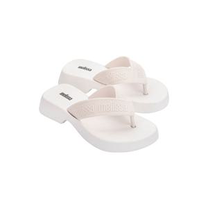 [WOMEN] 멜리사 플랫폼 M 러버 슬라이드 - 화이트 35858-AW177