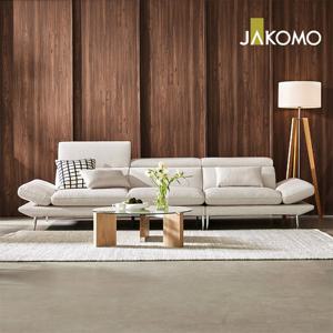 [자코모]메이트 멀티 4인 기능성 젠위브 패브릭 소파+쿠션2개