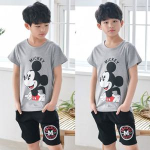 [잭키드]깜놀미키반팔티 남