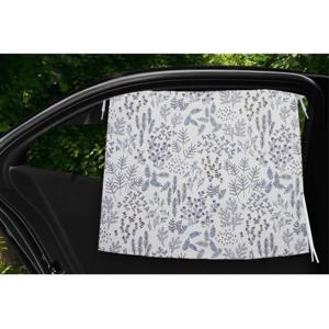 햇빛차단 햇빛가리개 차량용커튼 14화이트리프