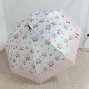 [애슬릿][애슬릿]곡자 꽃패턴 우산 양산 자동 우양산