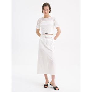 [올리브데올리브]H라인 롱 스커트 (OW4MS526)